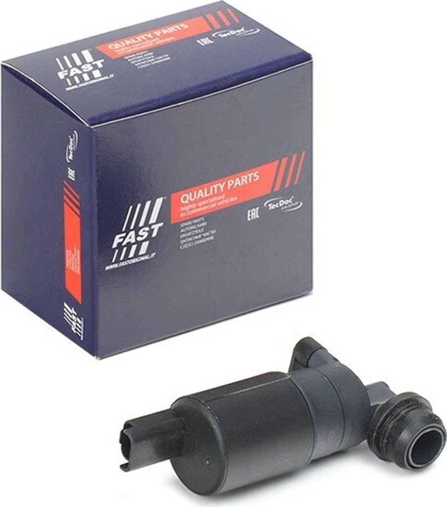 Frontscheiben-Waschwasserpumpe FT94906 elektrisch 12V Monopumpe 2 Steckkontakte