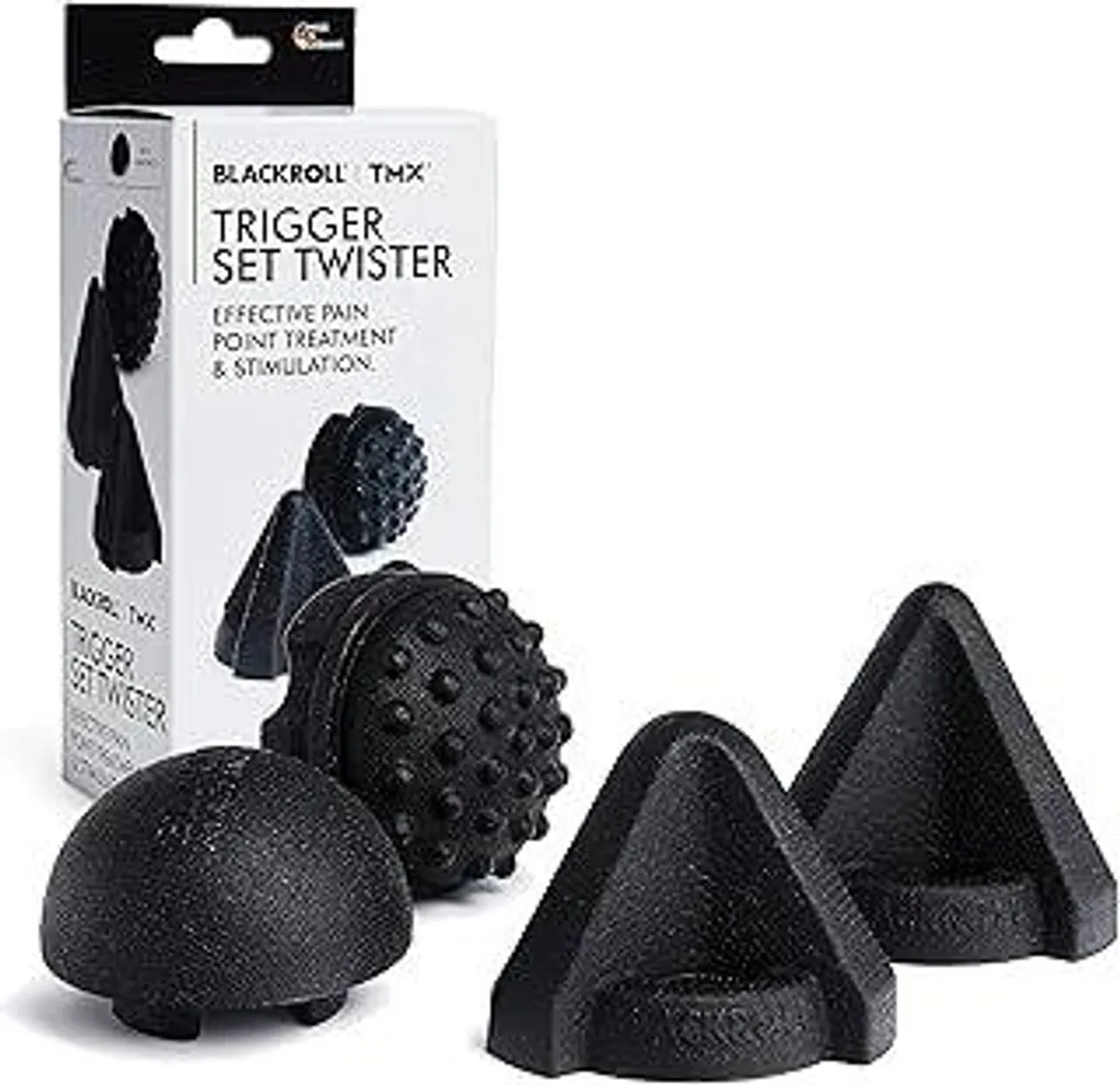 BLACKROLL TWISTER TRIGGER SET 4 Pezzi - Il Tuo Massaggiatore da Viaggio