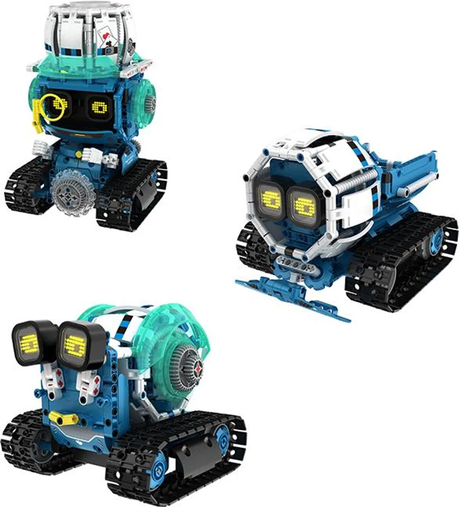 Robot de Construction Programmable 3 en 1 avec Télécommande RC 494 Pièces
