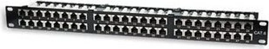 Patch panel blindé Cat5e FTP Intellinet 48 ports 1HE haute densité