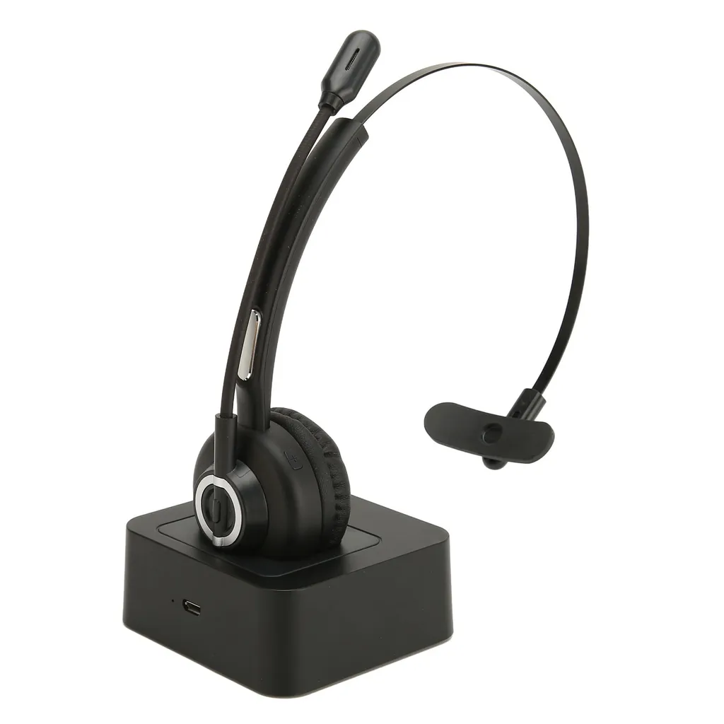 Casque Bluetooth confortable anti-douleur avec micro pour appels longs