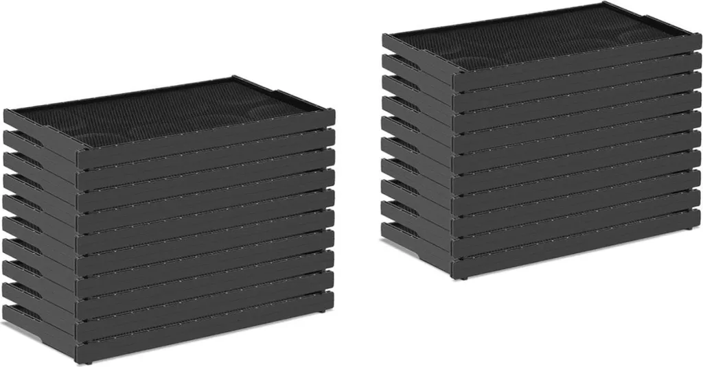 Cadre avec paroi centrale pour ruche format 483 x 232 mm en lot de 20 pcs