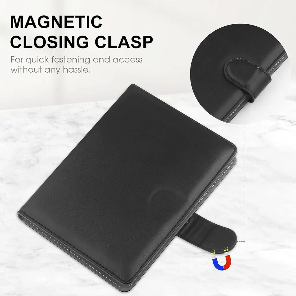Custodia Ebook Reader 6-6.8'' Kindle e Kobo - Nero Elegante - 4