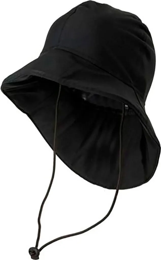Agu Rain Casquette Outdoor Noire S-M - Textile Respirant et Imperméable