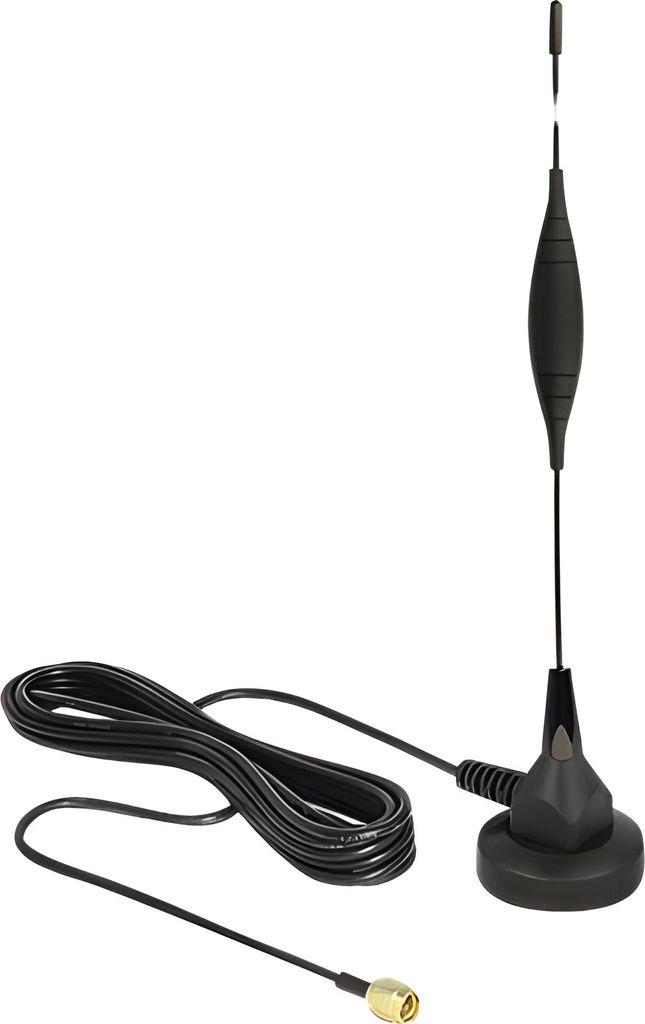 DELOCK GSM-Antenne SMA 5,0dBi Standfuß magnetisch