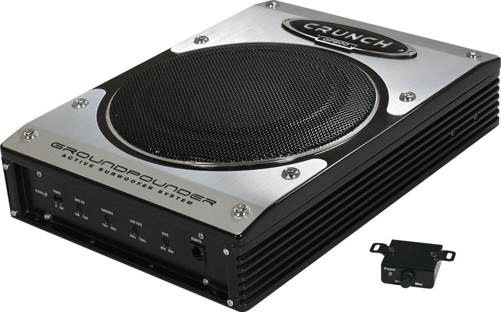 Crunch GP800, 20,3 cm (8"), Vorgeladener Subwoofer, Aktiver Produktbild 