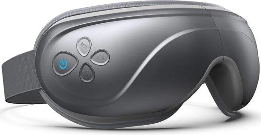 Masque de massage oculaire rechargeable avec chaleur et musique Bluetooth