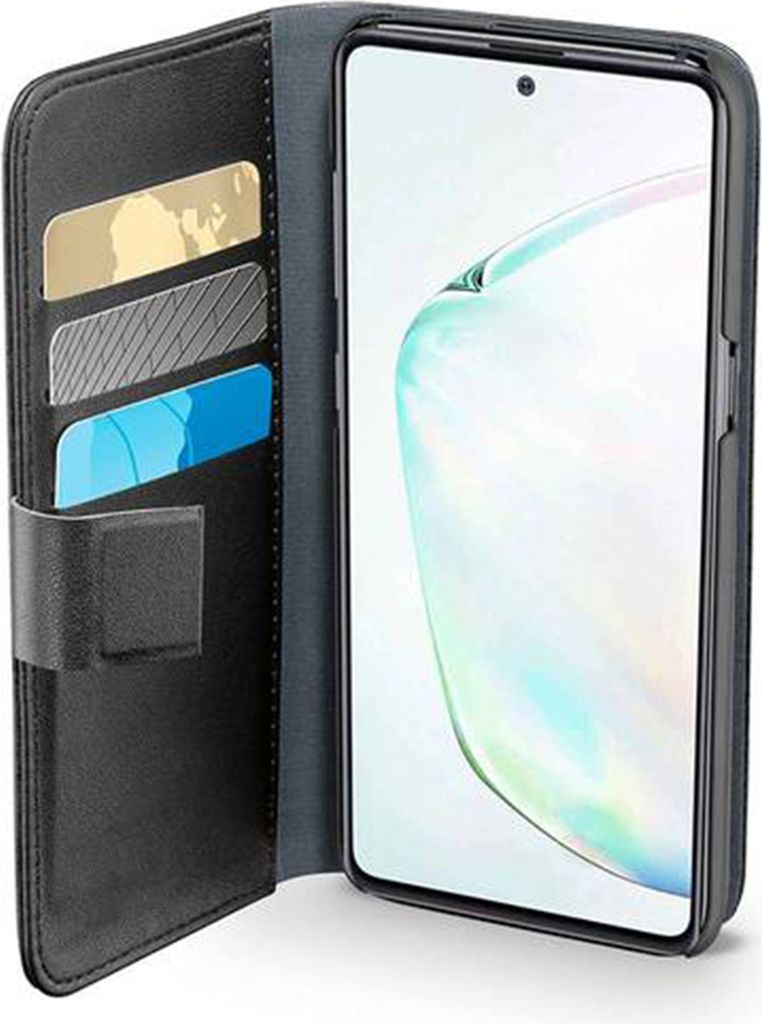 Cellularline Book Agenda - Galaxy Note 10 Lite, Flip case, Samsung, Galaxy Note 10, 16 cm (6.3"), Schwarz