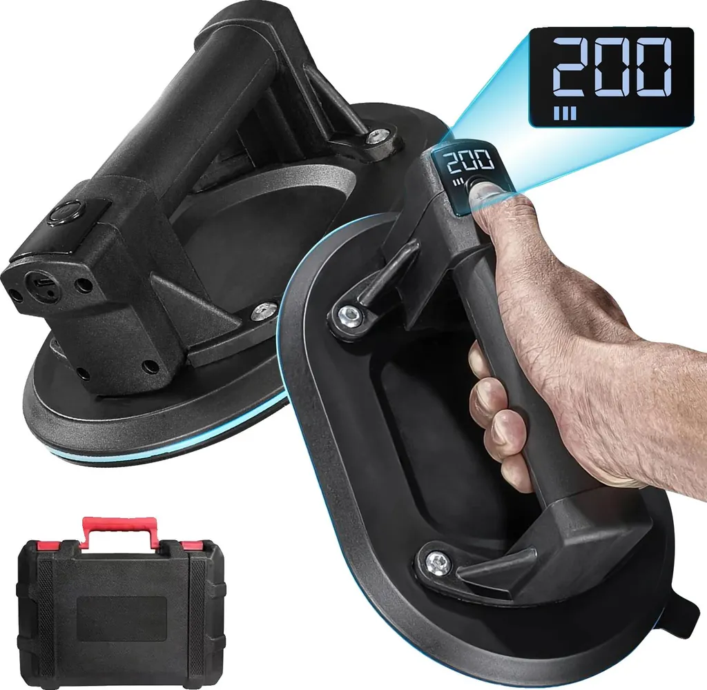 Ventouse électrique de levage 200 mm pour manutention lourde et dalles