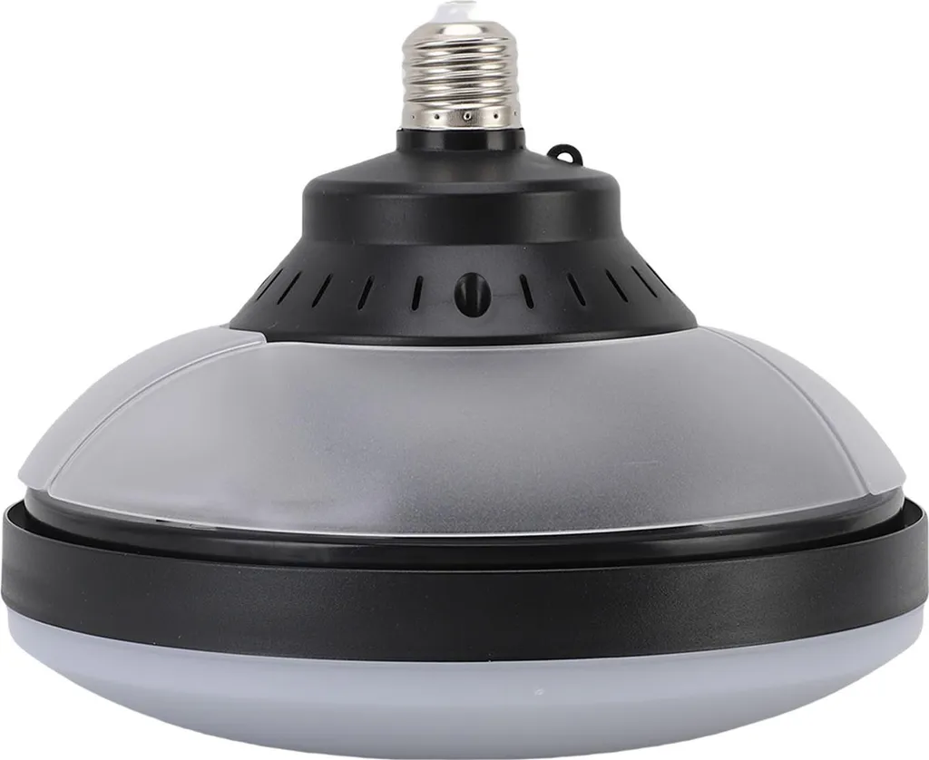 Ventilateur de plafond noir avec éclairage LED et télécommande 42 pouces