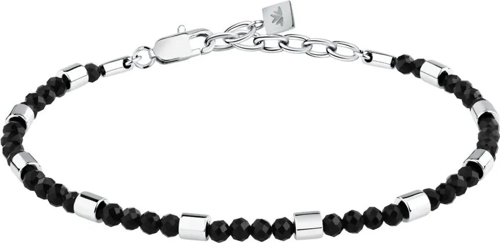 Bracciale Perle Uomo S1734 Morellato: Tendenza Urban e Pietre Nere