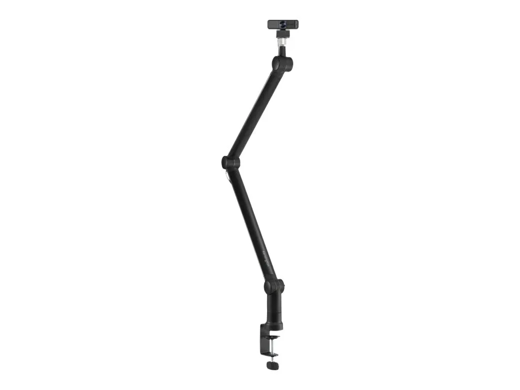Support Vidéoconférence A1020 pour Micro et Webcam - Pivot 360° Acier