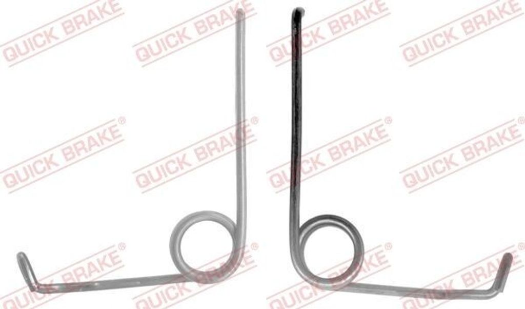 QUICK BRAKE Reparatursatz Feststellbremshebel (Bremssattel) 113-0509 Vorne für SAAB 900 I Combi Coupe