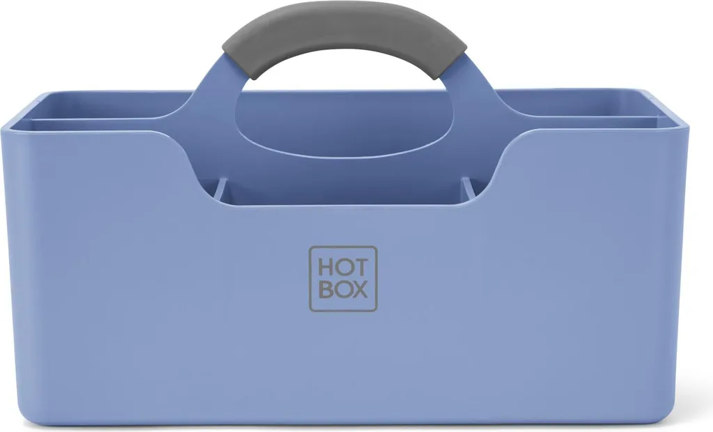 Boîte de rangement de bureau Hotbox 1 H1RBLUE pour fournitures - Bleu