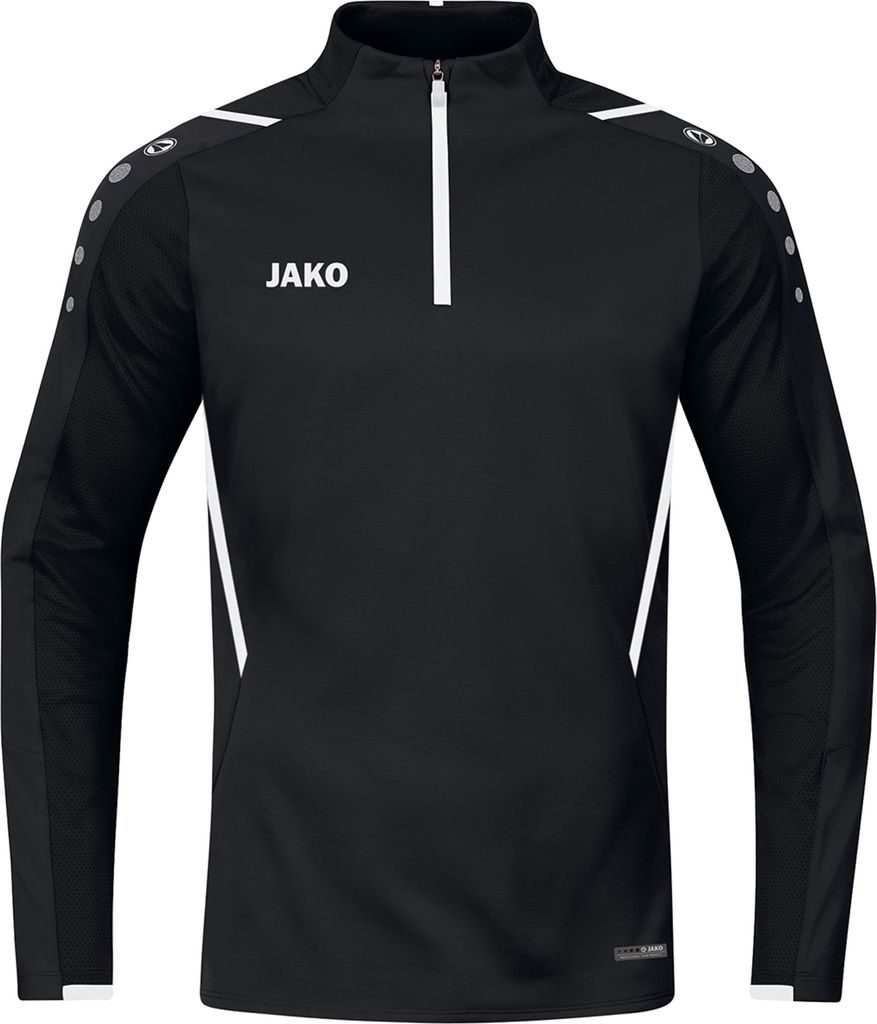 Jako Challenge Ziptop Kinder - Schwarz / Weiß