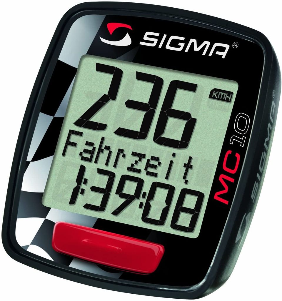 SIGMA MC10 Universal Tacho Tachometer digital bis 399km/h Produktbild 