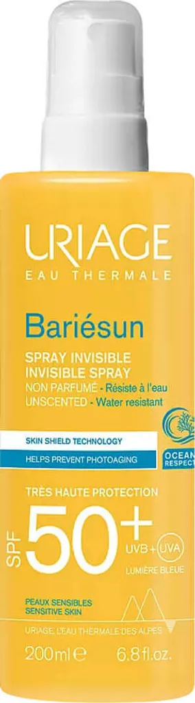 Recensione Uriage Bariesun Invisible Spray SPF50+ 200ml Senza Profumo