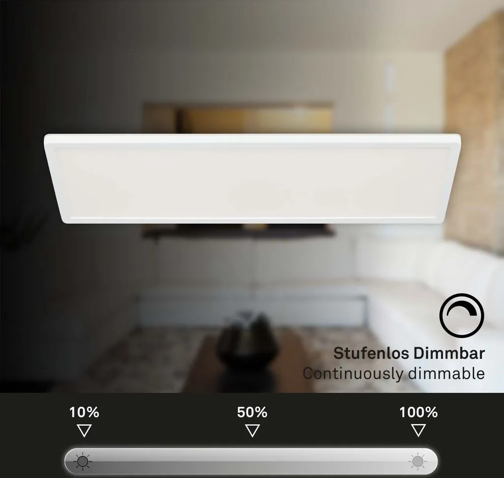 Pannello LED BRILONER CCT: Luce Retroilluminata e Memory Function - 4