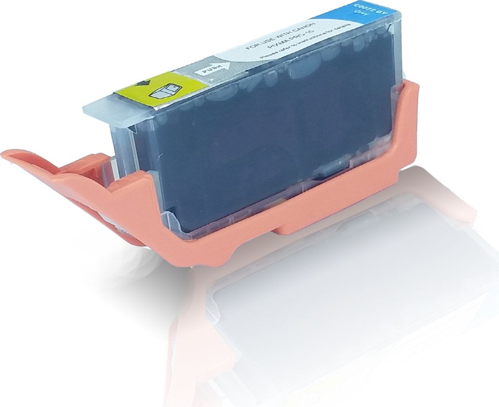 kompatible Tintenpatrone - Grey - für Canon Pixma Pro 10 Canon Pixma Pro 10S Canon Pixma Pro 10 S PGI72 PGI-72 PGI72GY PGI-72GY Grau - Eco Office ...