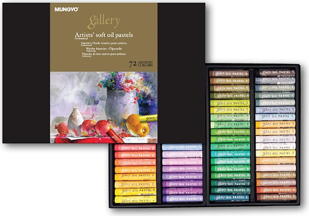 Sada olejových pastelů Gallery Mungyo, 72 kusů Obrázek produktu 