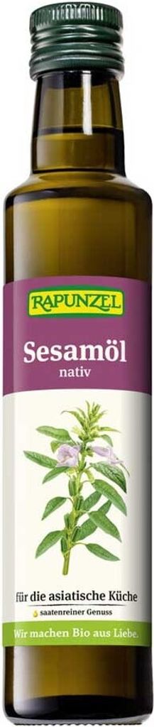 Rapunzel Kaltgepresstes Sesamöl  250 ml Produktbild 