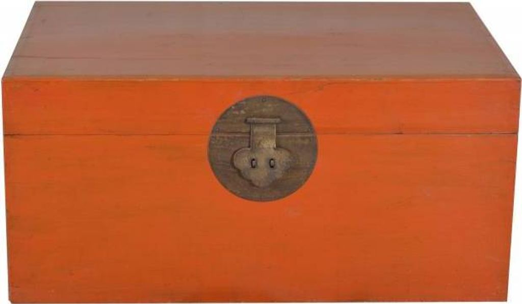 Fine Asianliving Chinesische Aufbewahrungskiste Orientalische Möbel Truhe Holztruhe Dekotisch Truhenbank Massiv Holz Groß Deckel Couchtisch Tisch...