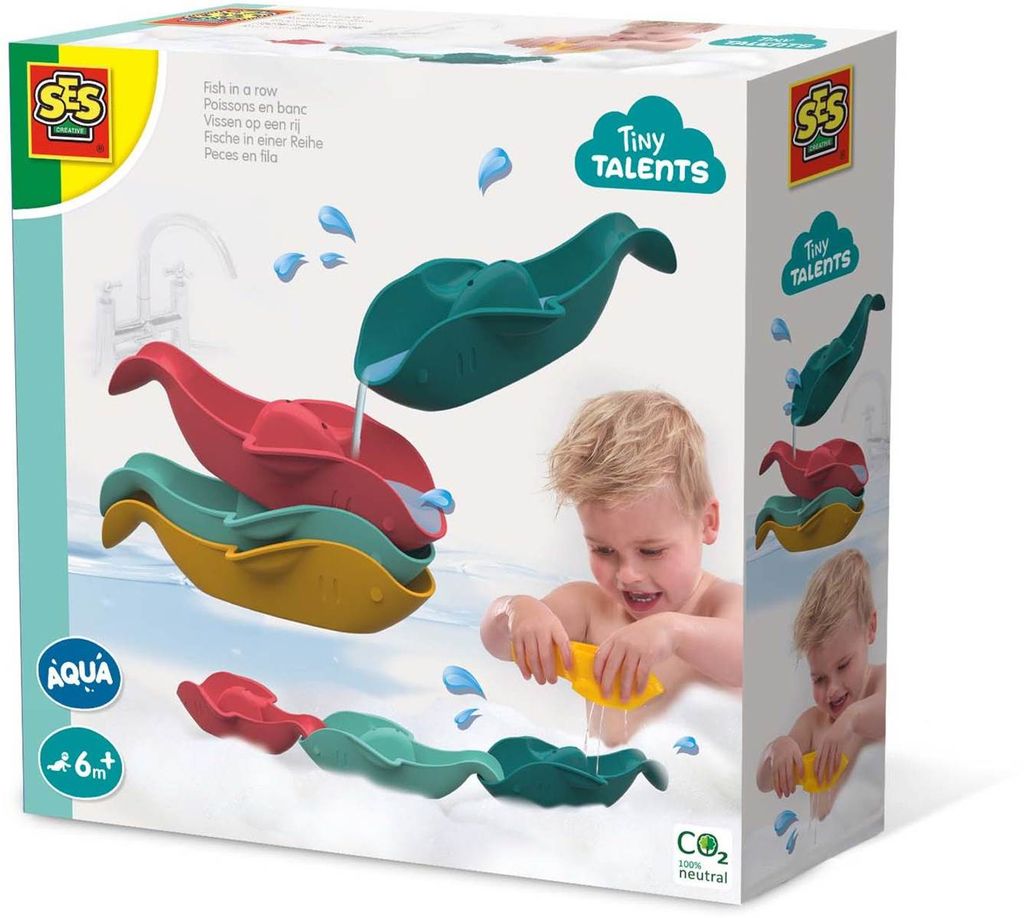 Fröhliche Badetassen - fischig