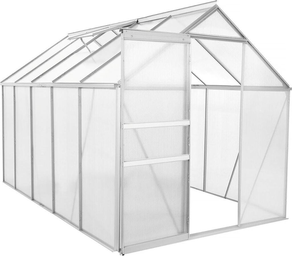 Serre jardin polycarbonate 310 x 190 x 195 cm "Basilic" - Image du produit 