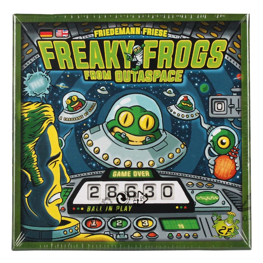Jeu De Société Bizarre Grenouilles De Outaspace (2F Spiele) - Version Neuve, Ambiance Décalée Et Amusante
