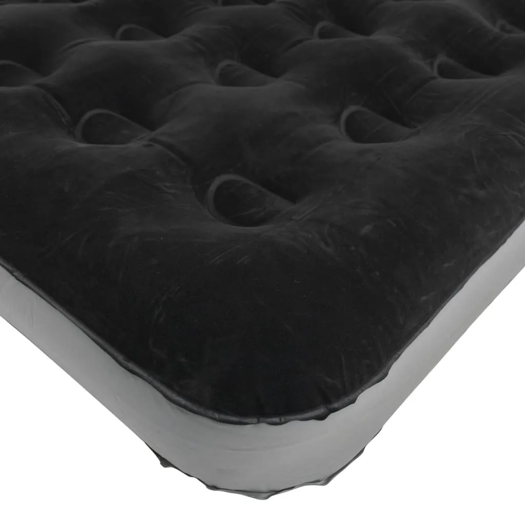 Matelas gonflable résistant et bicolore avec surface velours douce - 2