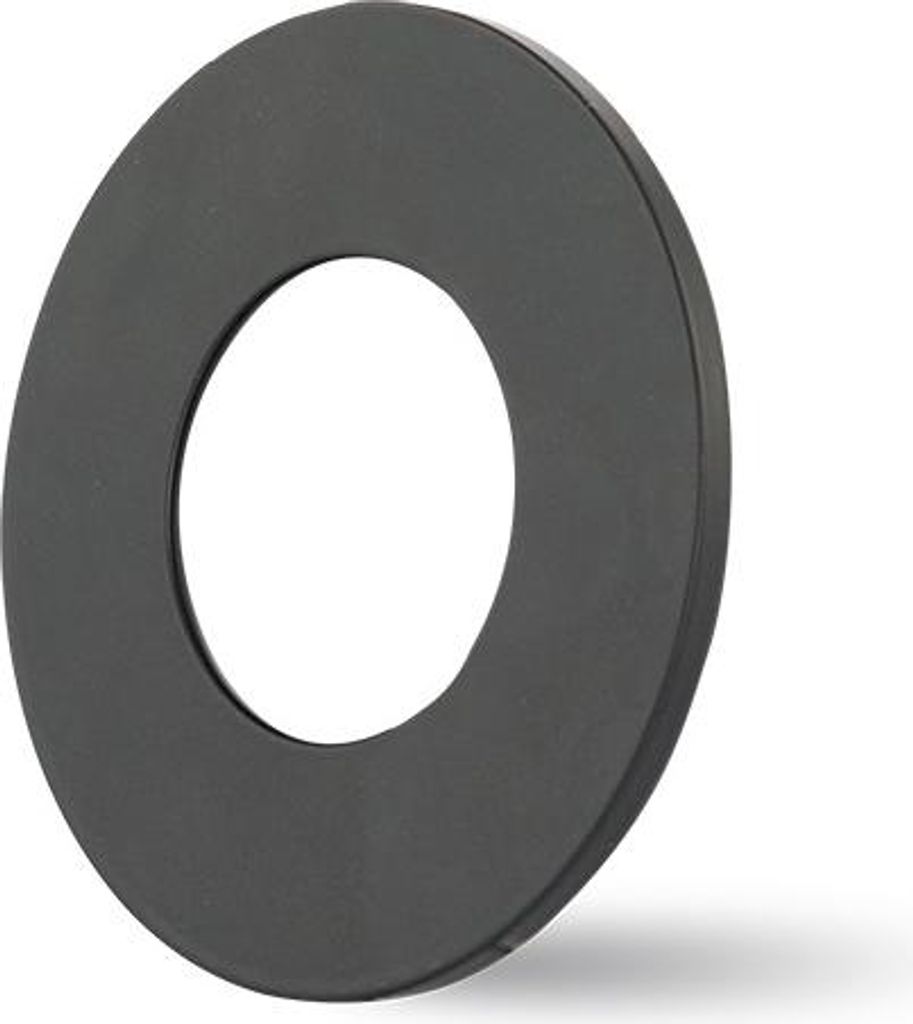 DOTLUX Zierring für MULTI und MULTIsun rund schwarz matt