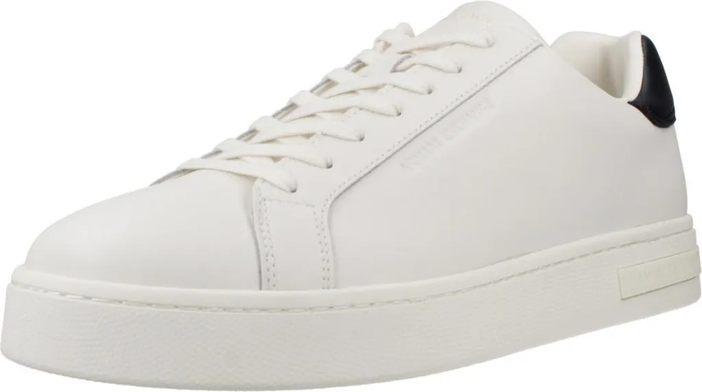 Sneakers Armani Exchange Af1191 Blanc en Cuir Synthétique Premium
