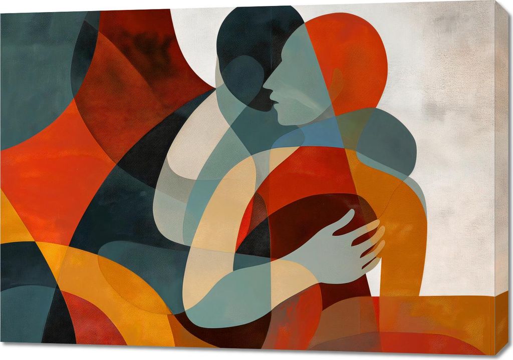 Bild 100x70cm Umarmung