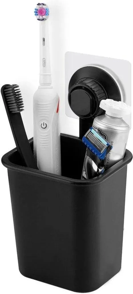 Finissez-en avec le désordre : Porte-brosse à dents mural adhésif sans trous