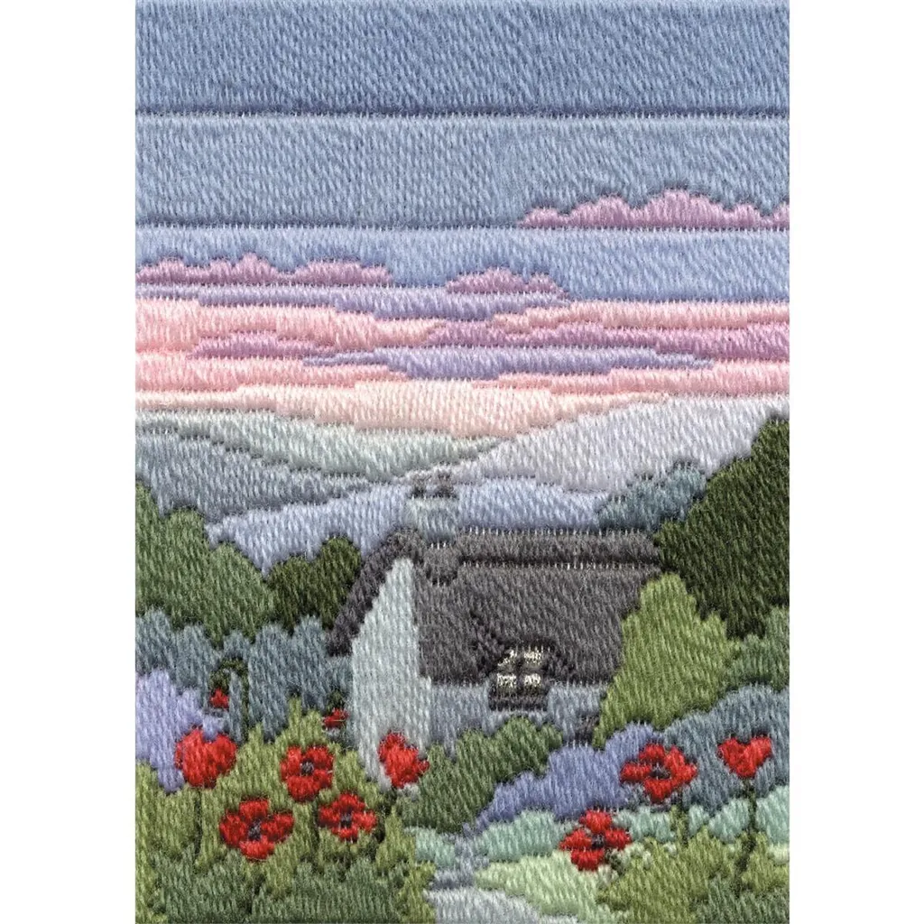 Kit Loisir Créatif Broderie Soir d'été Bothy Threads Point Long 17cm