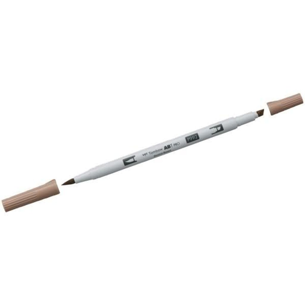 Dual-Fasermaler ABT Pro Keilspitze/Pinselspitze Alkoholbasis sand