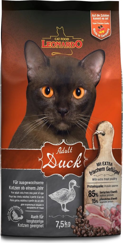 Leonardo Alimento Secco - Anatra Adulti - 7,5 kg Immagine del prodotto 
