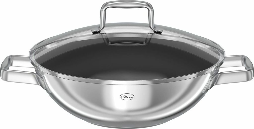 Rösle Rösle Wok MOMENTS Ø 28 cm m. Deckel PTFE ProPlex Immagine del prodotto 