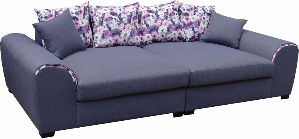 Big Sofa Couchgarnitur Megasofa Riesensofa GULIA -Gobi 4 Anthrazit