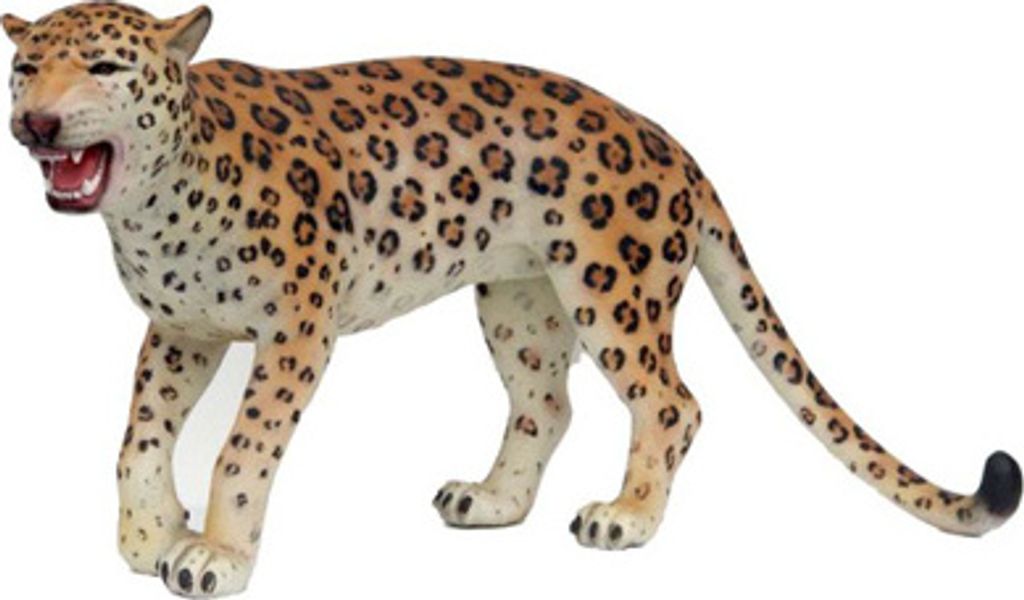 Dekoration Garten Figuren Statue Skulptur Leopard Deko Statuen Figur 70x170cm