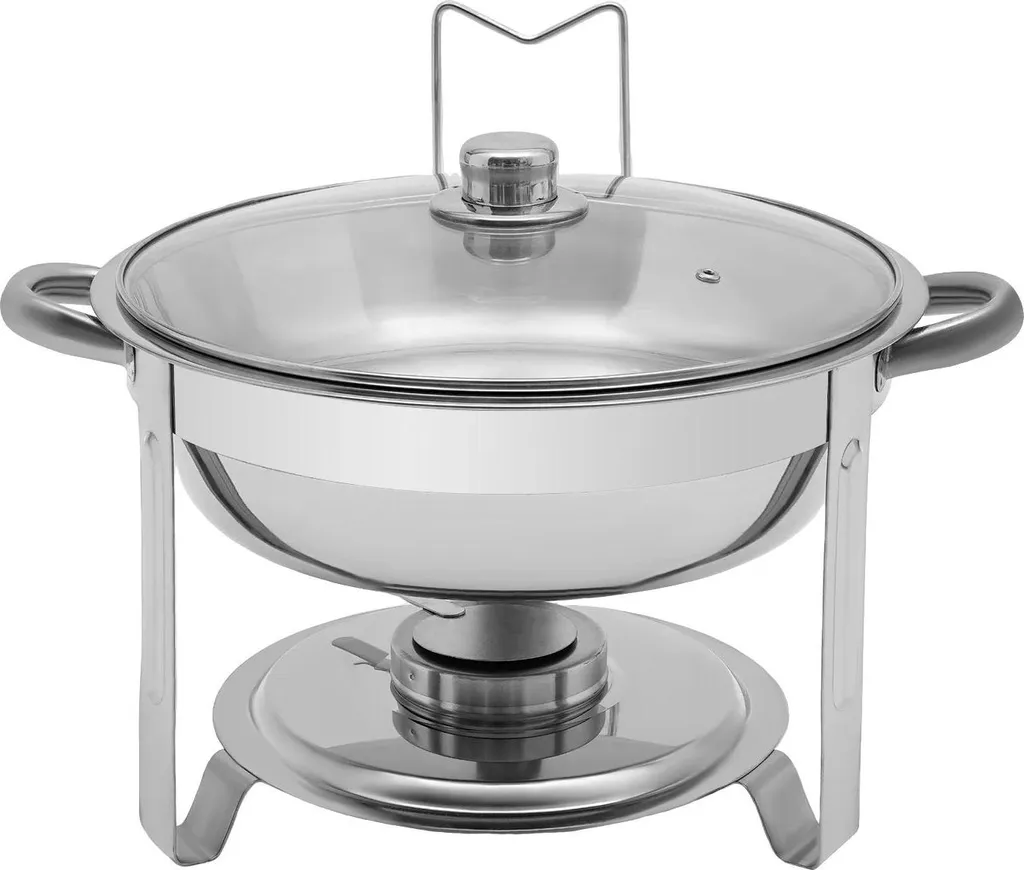 Chafing Dish Argenté : Maintenez vos Grands Plats au Chaud sans les Brûler