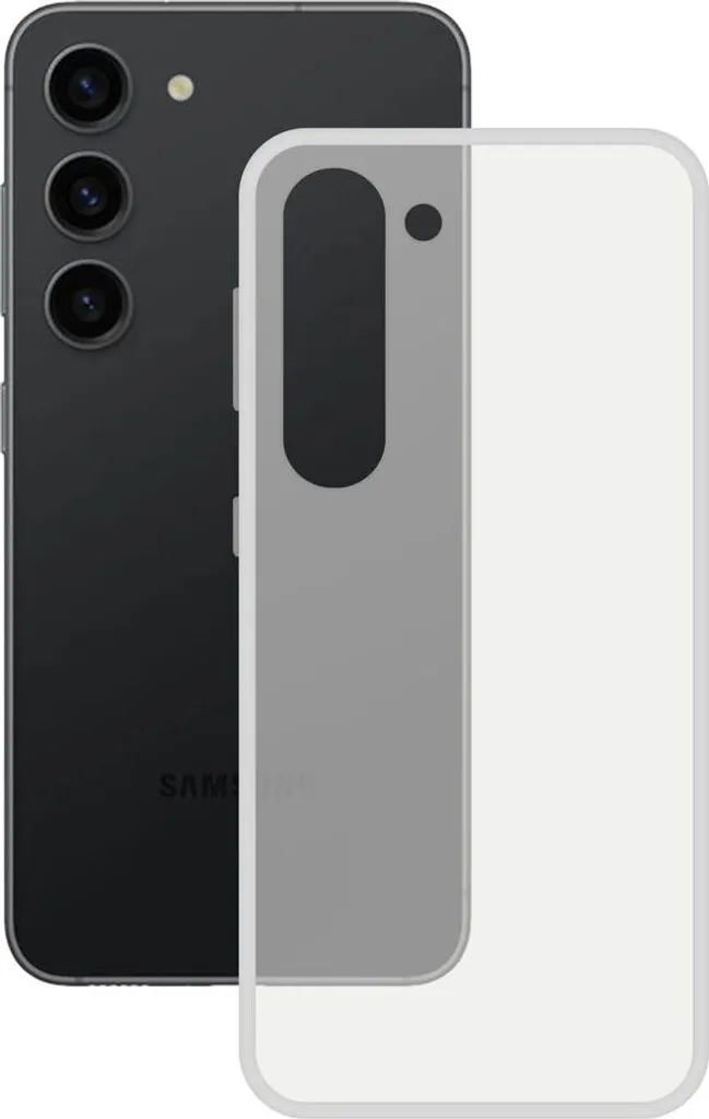 Cover KSIX per Samsung S23 Plus: TPU Trasparente e Slim Design