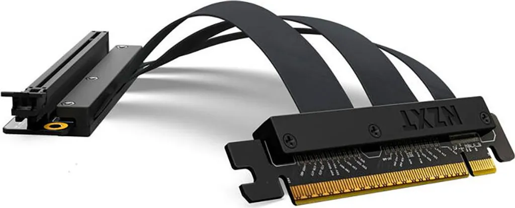 Câble Riser NZXT PCIe 4.0 x16 200mm Noir : Fini les Pertes de Performance - 2