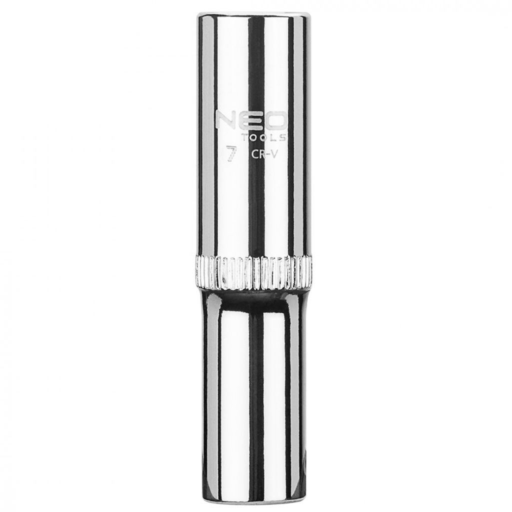 NEO TOOLS Dlhá šesťhranná objímka 1/4", 7 mm, superlock Obrázok produktu 