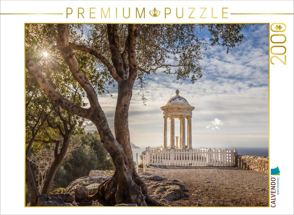 CALVENDO Puzzle Garten von Son Marroig auf Mallorca 2000 Teile Puzzle quer | 2000 Teile Lege-Größe 90x67cm Foto-Puzzle für glückliche Stunden