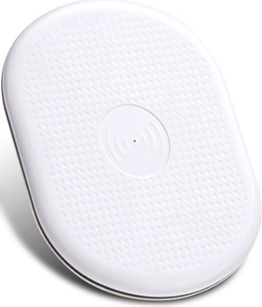 Qi Wireless Ladegerät für iPhone 8 XR XS Max 10W Schnellaufladung Samsung S9 S8 Note 9 S7 Pad weiß