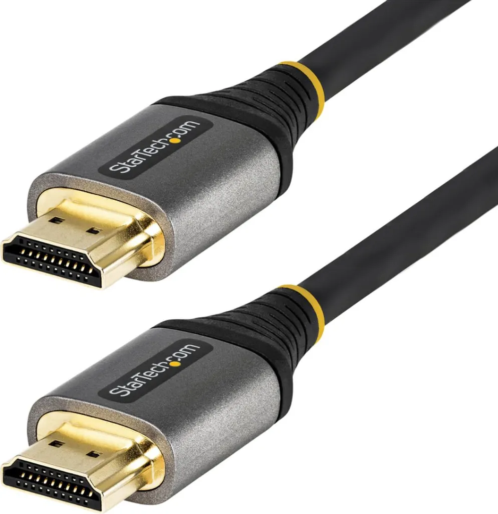 StarTech.com HDMM21V4M cavo HDMI HDMI tipo A (Standard) Nero, Grigio