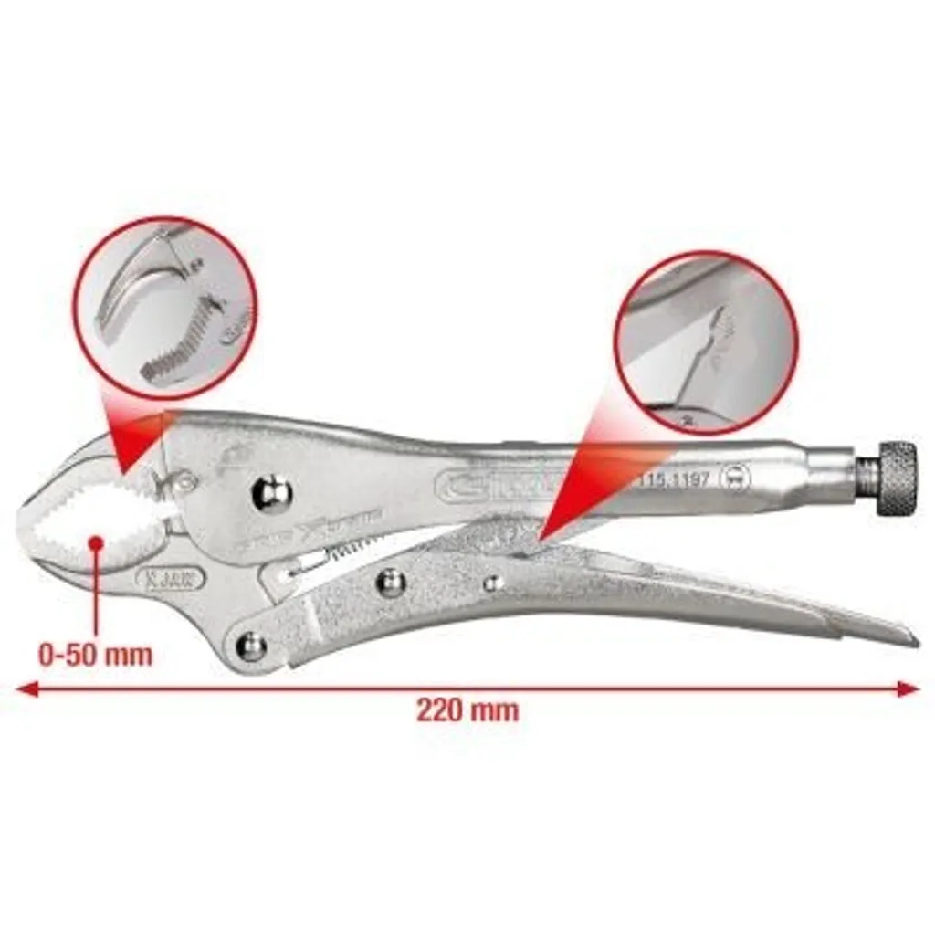 Pince de maintien KS Tools 1151197 pour soudure et mécanique auto - 13