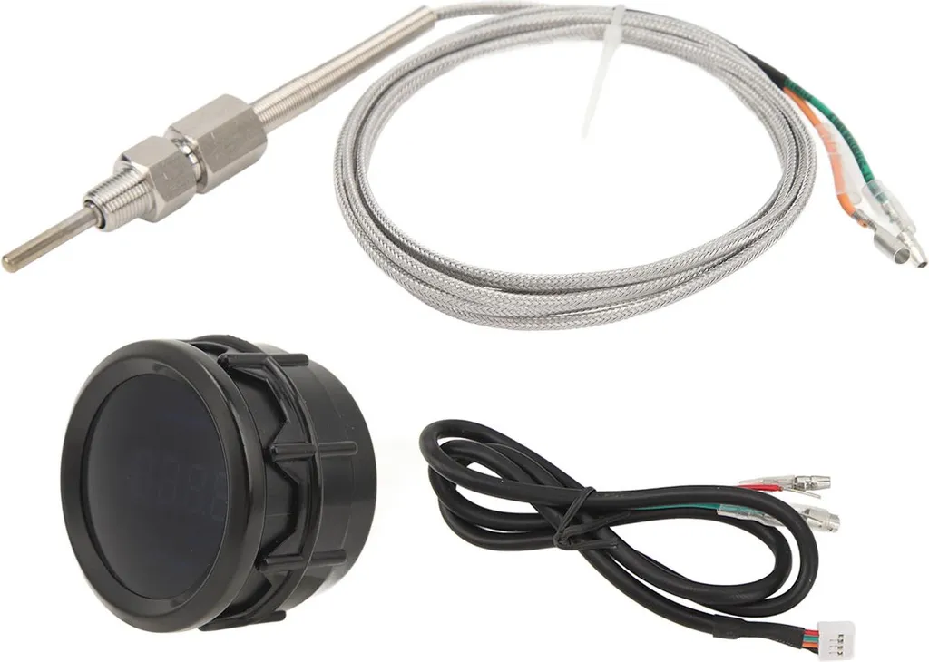 Indicateur de Température EGT 52mm Digital 12V Haute Précision 1300 ℃ - 2