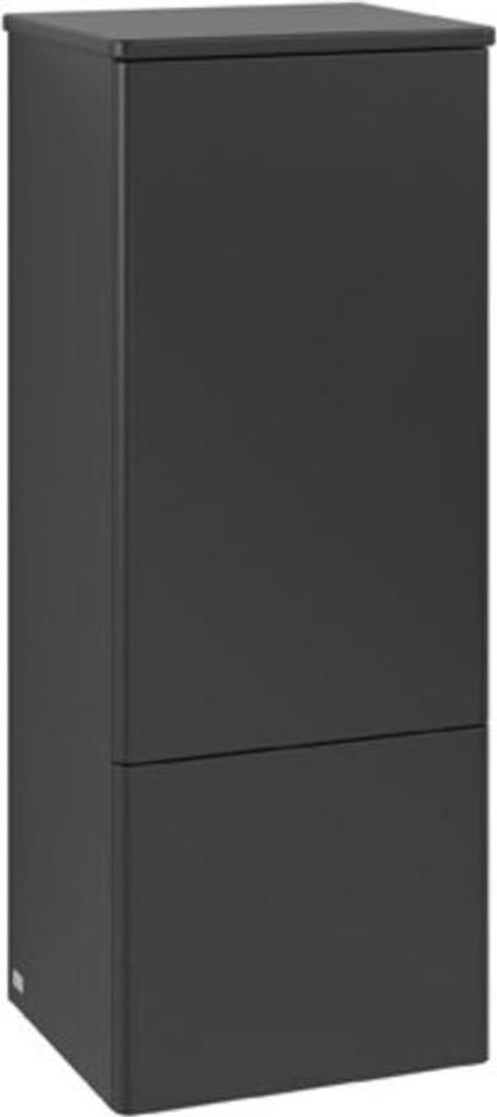 V&B Mittelschrank ohne Frontstruktur, Anschlag re Antao 41,4x104x35,6cm, WBP Lac, bla m Lac